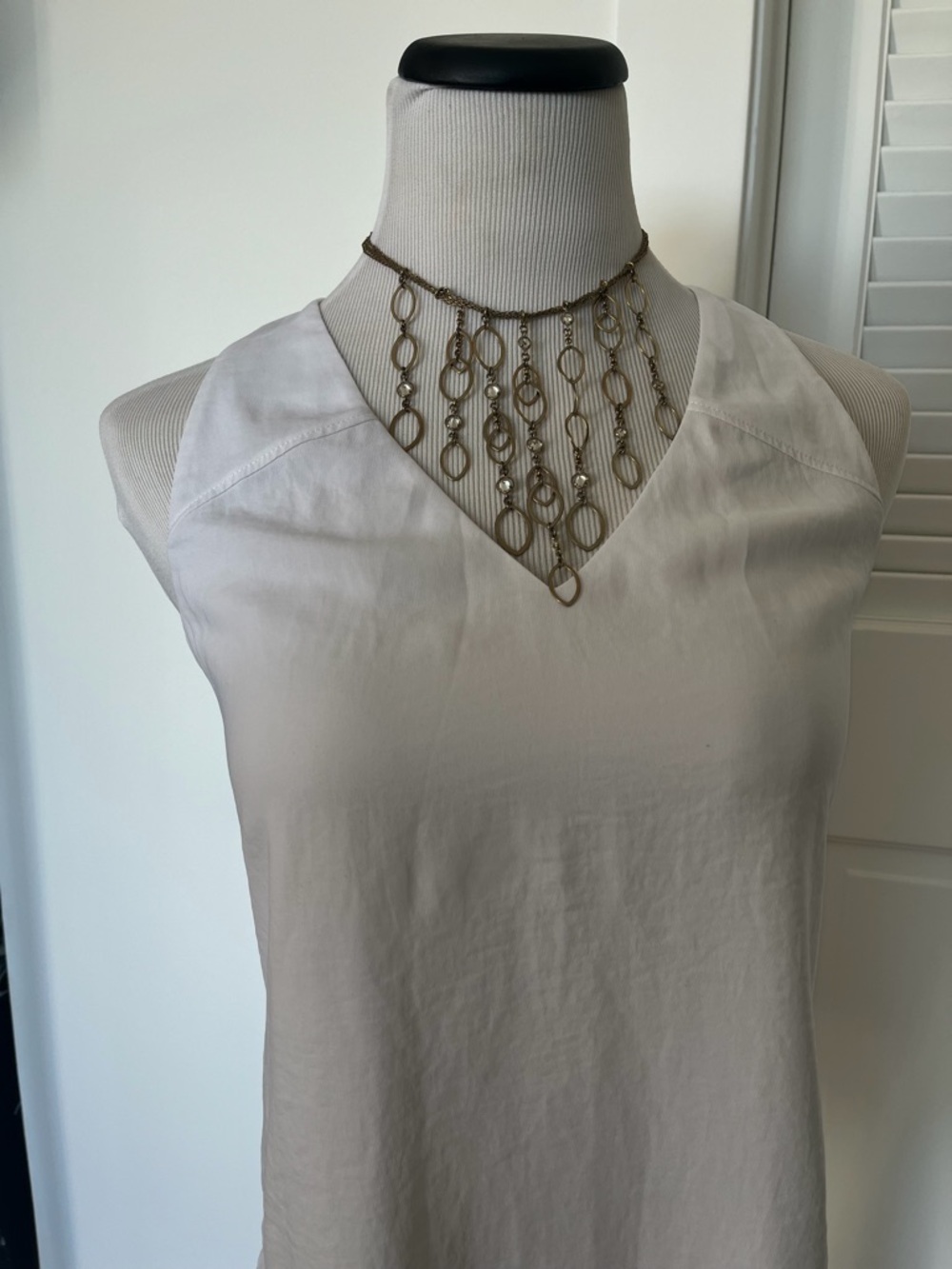 Banana Republic white tank top